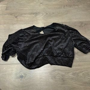 HM sparkle blouse